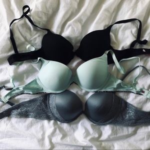 Set of VS Pink Bras | 34B